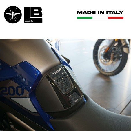 Adhesivo protector de depósito 3D compatible con las motos Triumph Tiger 1200 GT y Rally Pro