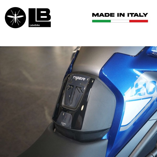 Autocollant 3D de protection du réservoir compatible avec les motos Triumph Tiger 1200 GT et Rally Pro
