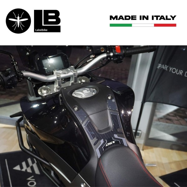 Sticker 3D Tank Guard compatible avec le réservoir de moto Voge Valico 500DSX 2021