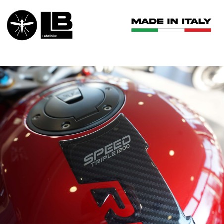 3D Tankschutzaufkleber kompatibel mit Triumph Speed Triple 1200 RR