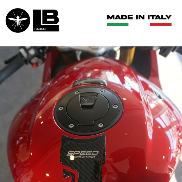3D Tankschutzaufkleber kompatibel mit Triumph Speed Triple 1200 RR