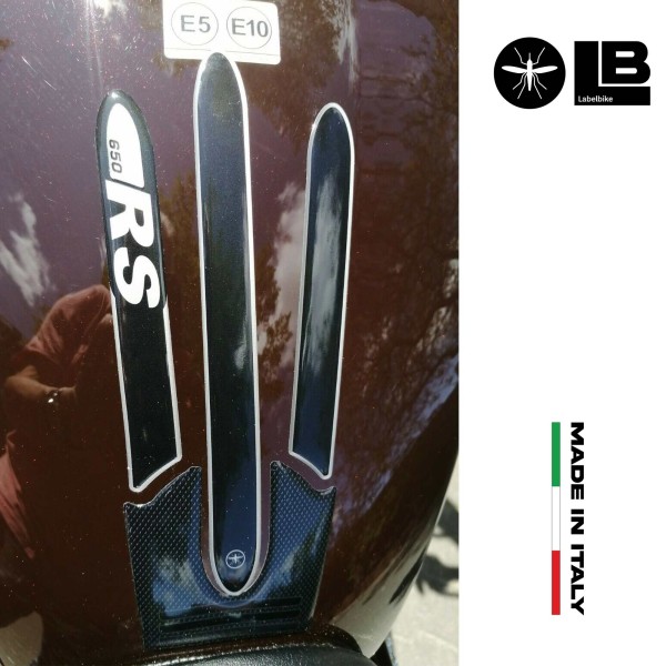 Sticker 3D Tank Protector Motorcycle Tank Protector compatible with Kawasaki Z650RS