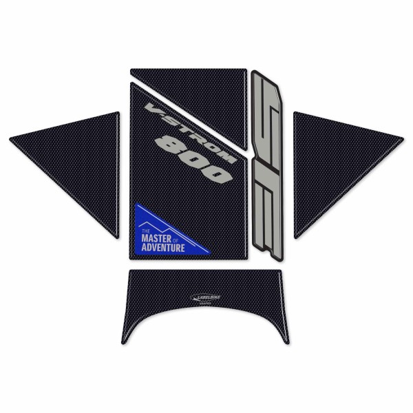 Pegatina 3D Tank Guard protección moto compatible con Suzuki V-Strom 800SE