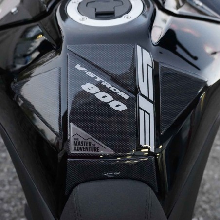Pegatina 3D Tank Guard protección moto compatible con Suzuki V-Strom 800SE