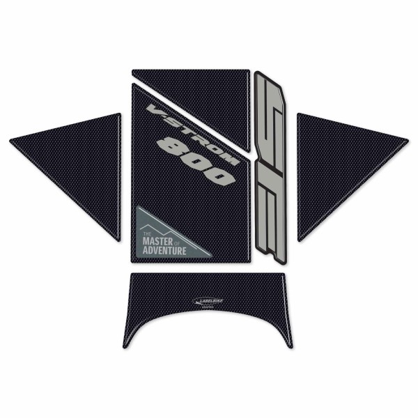 Sticker 3D Tank Guard protection moto compatible avec Suzuki V-Strom 800SE