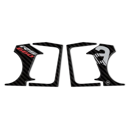 Placa de horquilla de dirección 3D adhesiva compatible con Aprilia RS 660 2020-2025