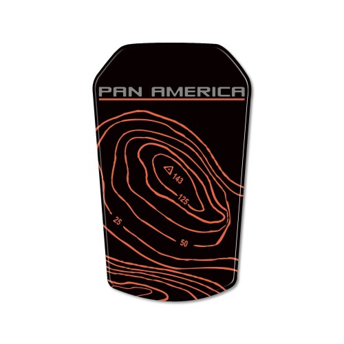 Pegatina 3D placa depósito moto compatible con Harley Davidson Pan America 2