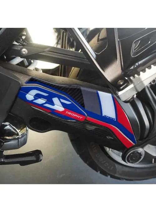 Adesivo 3D Protezione cardano piedi passeggero moto compatibile con BMW R1300GS