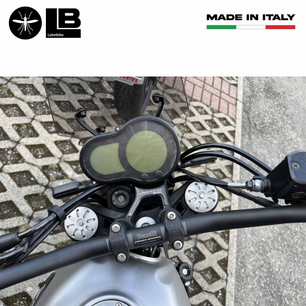 Adhesive 3D Ignition Key Guard compatible with Benelli Leoncino 500