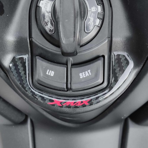 Aufkleber 3D-Zündschlüsselschutz kompatibel mit Yamaha Xmax 300 2017-22