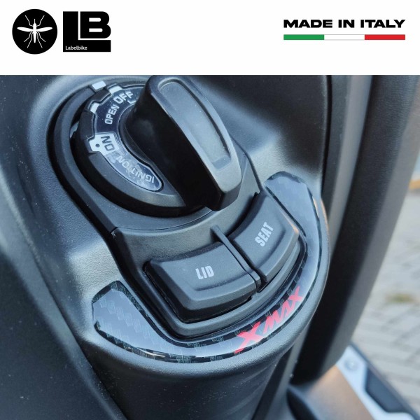 Sticker 3D Ignition Key Guard compatible with Yamaha Xmax 300 2017-22