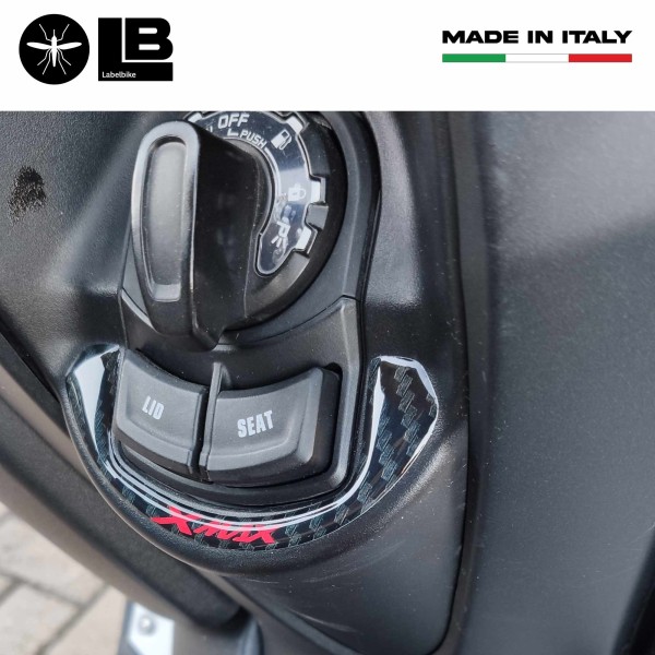 Pegatina 3D Ignition Key Guard compatible con Yamaha Xmax 300 2017-22
