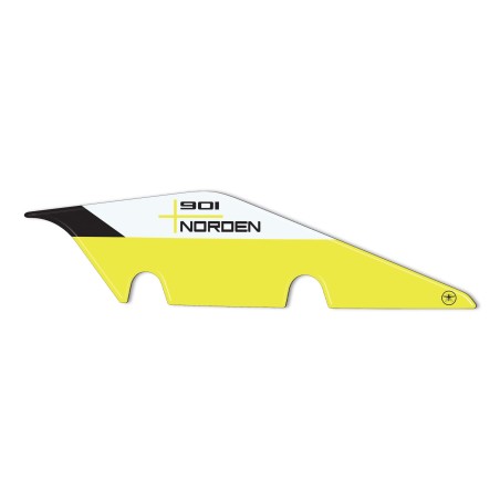 Sticker 3D Protection ceinture moto compatible avec Husqvarna Norden 901