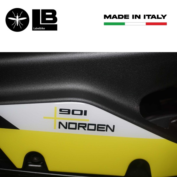 Sticker 3D Motorcycle belt protection compatible with Husqvarna Norden 901