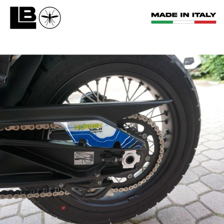 Autocollant de protection de ceinture moto 3D compatible avec Husqvarna Norden 901 2023-25