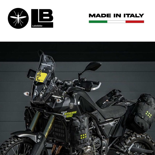 Aufkleber 3D Windschutzscheibenschutz kompatibel mit Yamaha Tenere 700 2019-2022