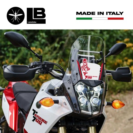 Sticker 3D Windshield protector compatible with Yamaha Tenere 700 2019-2022