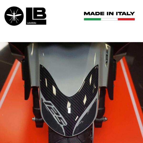 Selbstklebender 3D-Frontkotflügelschutz passend für Honda Forza 125 2022