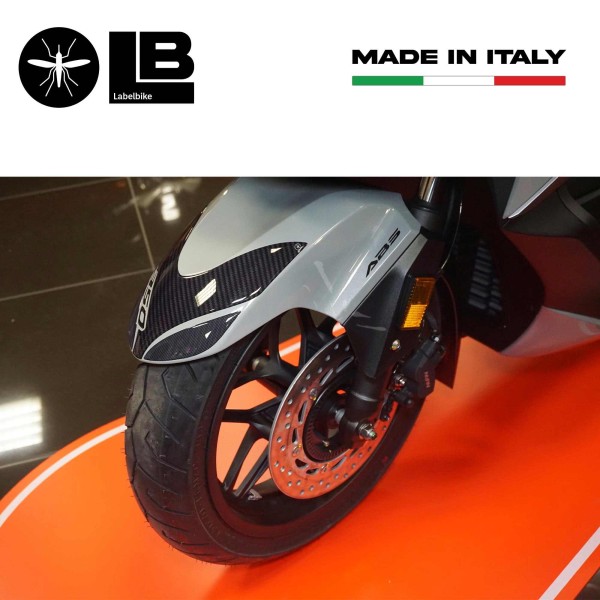 Adhesive 3D Front Fender Protection compatible with Honda Forza 350 2022-5