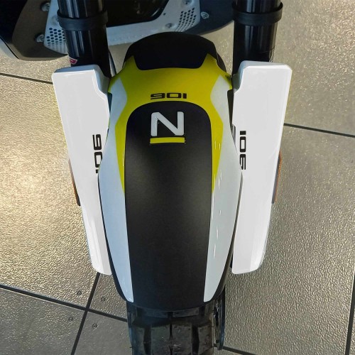 Pegatina de protección de guardabarros 3D compatible con Husqvarna Norden 901
