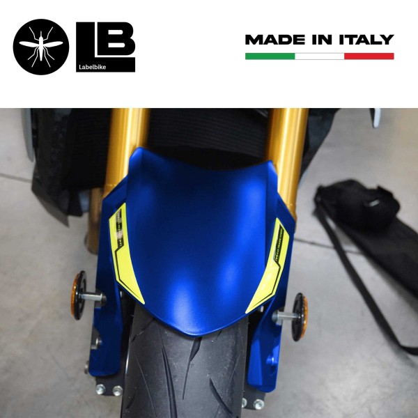 Adhesive 3D Protection Fender Yellow FLUO compatible with Suzuki GSX-S 950