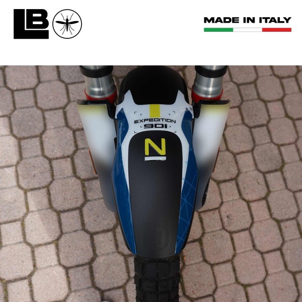 Autocollant de protection de garde-boue moto 3D compatible avec Husqvarna Norden 901 2023-5