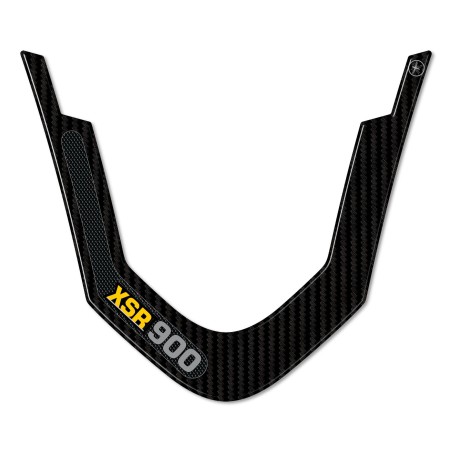 Sticker 3D Motorcycle mudguard protection compatible with Yamaha XSR900 2022 yellow