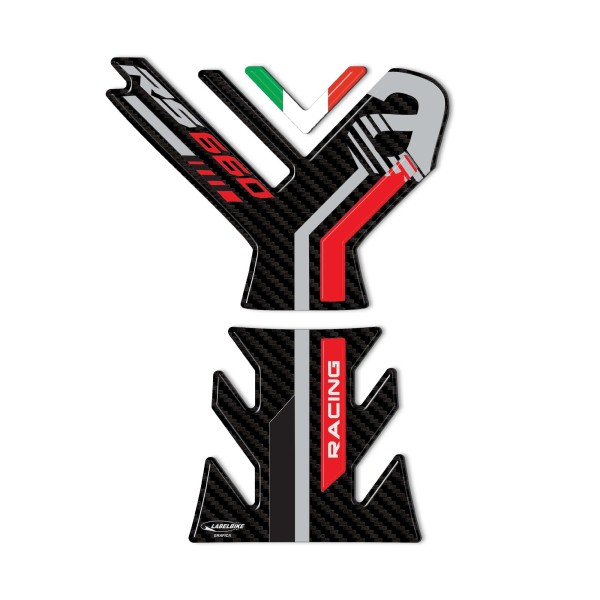 Sticker 3D Tank Guard compatible avec Aprilia RS 660 2020-2025