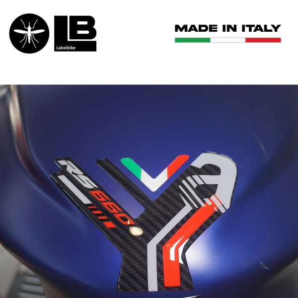 3D αυτοκόλλητο Tank Guard συμβατό με Aprilia RS 660 2020-2025