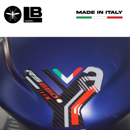 3D αυτοκόλλητο Tank Guard συμβατό με Aprilia RS 660 2020-2025
