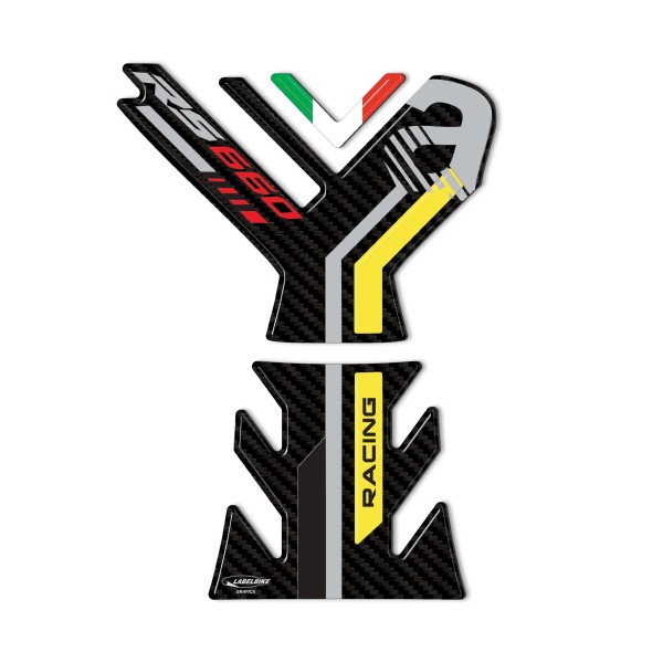 3D Sticker Tank Guard compatible with Aprilia RS 660 2020-2025