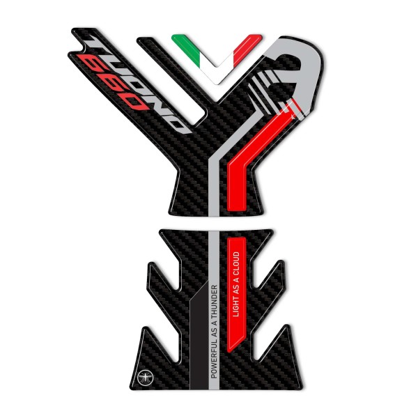 3D Sticker Tank Guard compatible con Aprilia Tuono 660 2021-2023