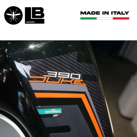 Αυτοκόλλητο 3D Tank Guard συμβατό με μοτοσικλέτες Ktm Duke 390 2017-2021