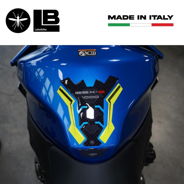 Sticker 3D Tank Guard compatible avec Suzuki GSX-S 1000 2021-2023