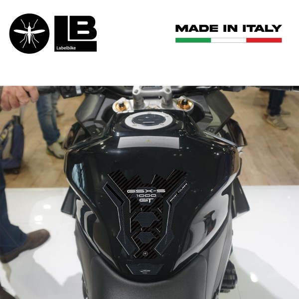 Sticker de protection de réservoir 3D compatible avec Suzuki GSX-S 1000 GT 2021-25