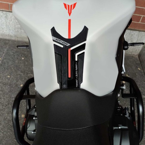                             Αυτοκόλλητο 3D Tank Guard αυτοκόλλητο συμβατό με Yamaha Mt-09 Mt09 2017-2025
                          