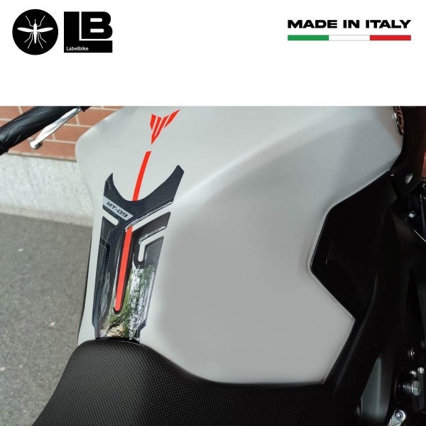 3D Tank Guard Sticker compatible with Yamaha Mt-09 Mt09 2017-2025