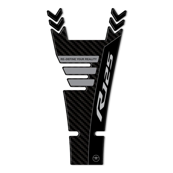 Sticker 3D Motorcycle Tank Guard compatible with Yamaha R125 2019-2025