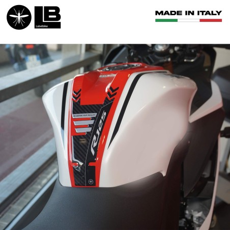 Sticker 3D Protège réservoir moto compatible avec Yamaha R125 2019-2025