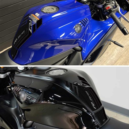 3D Sticker Protector de depósito de moto compatible con Yamaha R7 2021-2025