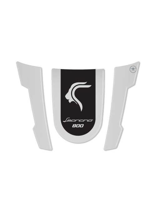 Protecteur 3D adhésif en résine pour l'arrière de la moto compatible avec Benelli Leoncino 800 2