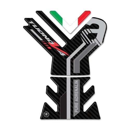 3D Sticker Tank protector compatible with Aprilia Tuono V4 1100 2021-2025 2