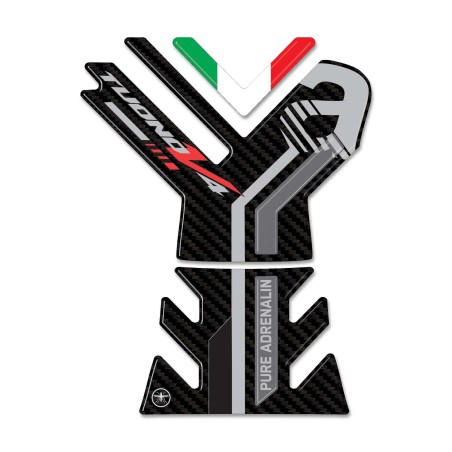 Protecteur de réservoir 3D adhésif compatible avec Aprilia Tuono V4 1100 2021-2025