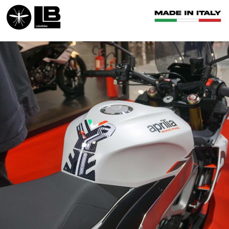 Protecteur de réservoir 3D adhésif compatible avec Aprilia Tuono V4 1100 2021-2025