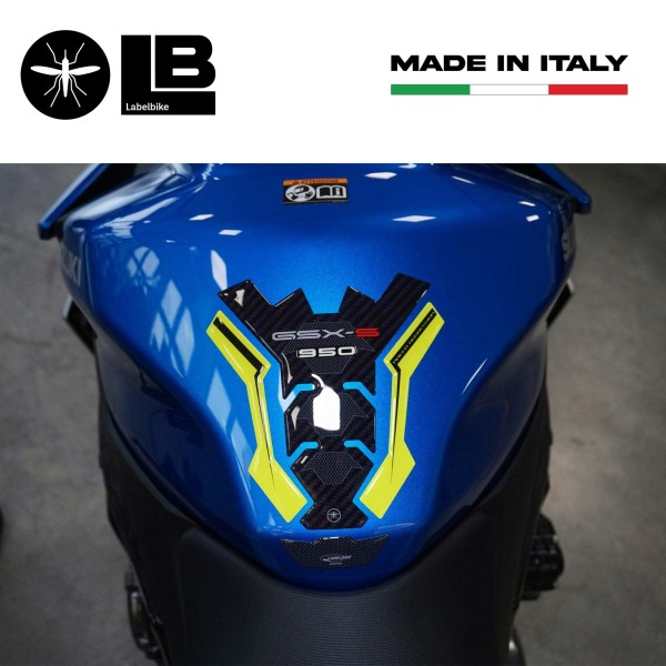 Protector de depósito adhesivo 3D compatible con Suzuki GSX-S 950 de 2021-2025