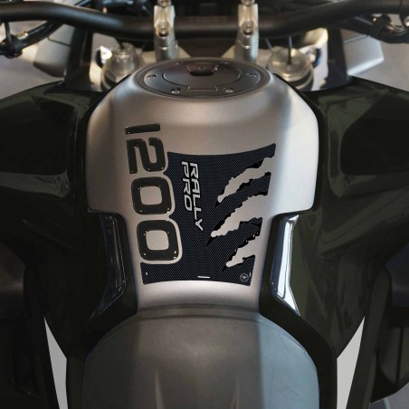 Autocollant 3D de protection de réservoir compatible avec Triumph Tiger 1200 Rally Pro