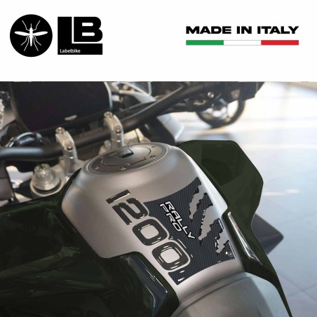 Autocollant 3D de protection de réservoir compatible avec Triumph Tiger 1200 Rally Pro