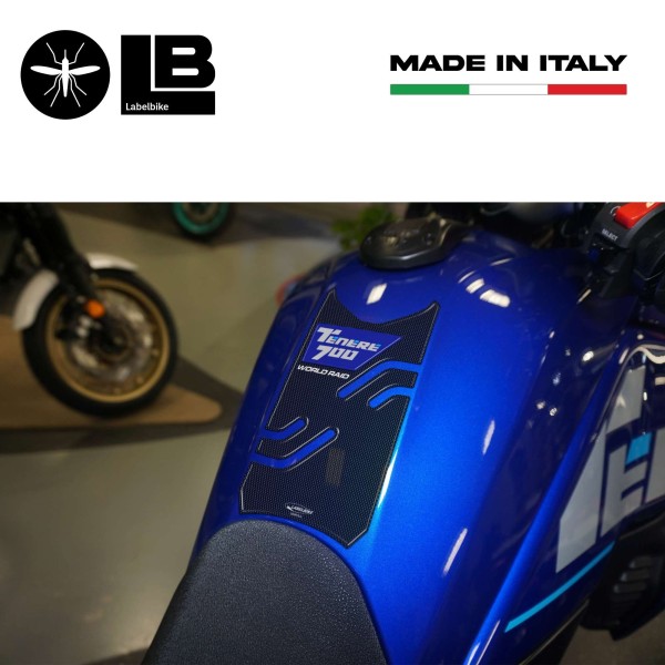 Adhesive 3D Tank Pad Motorcycle compatible with Yamaha Tenere 700 2022
