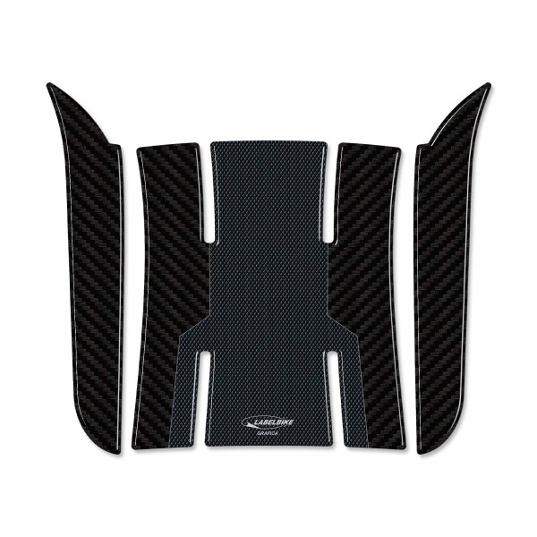 Adhesivo 3D de protección de puerta compatible con Piaggio Beverly 300 400 2021-25