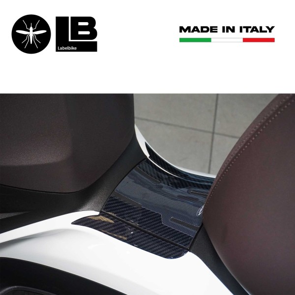 Adhesivo 3D de protección de puerta compatible con Piaggio Beverly 300 400 2021-25